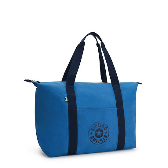 Kipling Art Medium Lite Tote Bags Racing Blue | CA 1773LI